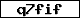 Prüfcode