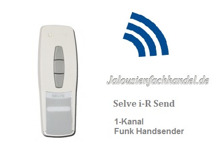Selve i-R Send 1-Kanal Funk Handsender, 298711 